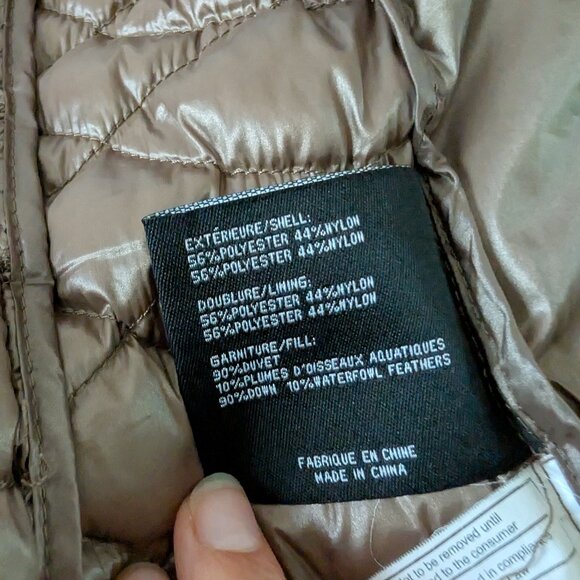 Nordstrom Via Spiga metallic puffer jacket - Picture 7 of 8